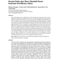 Desain buku ajar Ilmu Alamiah Dasar berbasis Worldview Islam.pdf