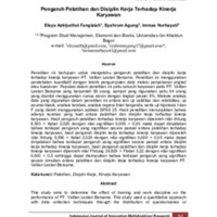 Pengaruh Pelatihan dan Disiplin Kerja Terhadap Kinerja Karyawan.pdf