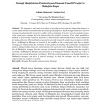 Strategi Masjid dalam Pemberdayaan Ekonomi Umat di Masjid Al-Muhajirin Bogor.pdf