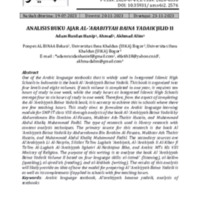 ANALISIS BUKU AJAR AL-'ARABIYYAH BAINA YADAIK JILID II.pdf