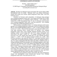 HUBUNGAN ANTARA PERSEPSI SISWA TENTANG PENGGUNAAN MEDIA AUDIO VISUAL DAN KREATIVITAS SISWA DENGAN HASIL BELAJAR IPA KELAS VI SDN BOJONGKIHARIB KECAMATAN CIGOMBONG KABUPATEN BOGOR.pdf