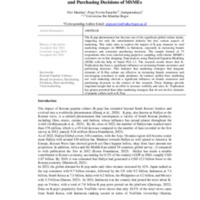 K-Popfication in Viral Marketing Increasing Brand Awareness and Purchasing Decisions of MSMEs.pdf