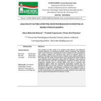 Analysis of Factors Affecting Investor Behavior in Investing in Sharia Stock in Jakarta.pdf