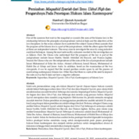 Pemisahan Maqashid Syariah dari Ilmu Ushul Fiqh dan Pengaruhnya Pada Penetapan Hukum Islam Kontemporer.pdf