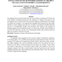 INSTALLATION OF SOLAR-POWERED LIGHTING IN CIRUMPUT VILLAGE, CUGENANG DISTRICT, CIANJUR REGENCY.pdf