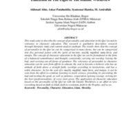 The Concept of Personality and Its Relevance to Character Education in The Light of The Islamic Worldview.pdf