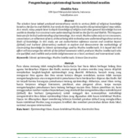 Pengembangan epistemologi kaum intelektual muslim.pdf