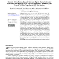 Analisis Fatwa Dewan Syariah Nasional Majelis Ulama Indonesia Nomor 91DSN-MUIIV2014 Tentang Pembiayaan Sindikasi pada Proyek Tol Solo-Yogyakarta oleh Bca Syariah.pdf