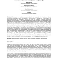Motherhood Efforts as Informal Educators in Stimulating Early Childhood Motor Development in Kedung Jaya Village, Bogor.pdf