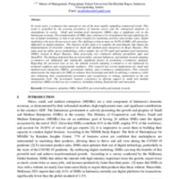 Adoption OfE-Commerce In Small And MediumSized Enterprises In Bogor District.pdf