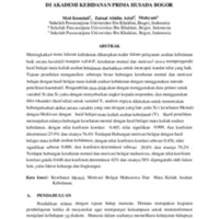 41 HUBUNGAN ANTARA KESEHATAN MENTAL DAN MOTIVASI BELAJAR MAHASISWA DENGAN HASIL BELAJAR MATA KULIAH ASUHAN KEBIDANAN DI AKADEMI KEBIDANAN PRIMA HUSADA BOGOR.pdf