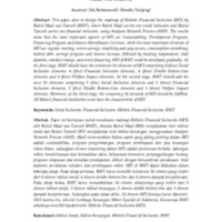 Design the roadmap of holistic financial inclusion for Baitul Maal wat Tamwil.pdf