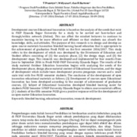 DEVELOPMENT OF INNOVATION EDUCATION THROUGH BLENDED LEARNING.pdf