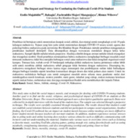 The Impact and Strategy for Combating the Outbreak Covid-19 in Student.pdf