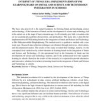 INTERNET OF THINGS ERA IMPLEMENTATION OF PAI LEARNING BASED ON IMTAK AND SCIENCE AND TECHNOLOGY INTEGRATION IN SCHOOLS.pdf