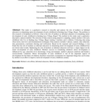 Efforts for the Role of Mothers as Informal Educators in Stimulating Motoric Development in Early Childhood in Kedung Jaya Bogor.pdf