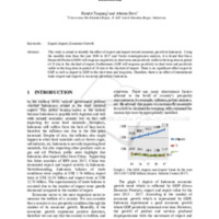 The Role of International Trade to Economic Growth The Case of Indonesia.pdf