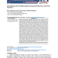 Intensification of New Media Against the Spread of Fake News in the Post Truth Era.pdf