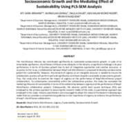 Urgency in Waqf-microfinance project collaboration for socioeconomic growth and the mediating effect of sustainability using PLS-SEM analysis.pdf