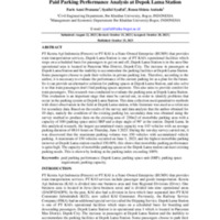 Paid Parking Performance at Depok Lama Station.pdf