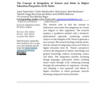 The Concept of Integration of Science and Islam in Higher Education Perspective of M. Natsir.pdf