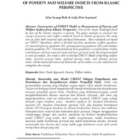 Construction of CIBEST model as measurement of poverty and welfare indices from Islamic perspective.pdf