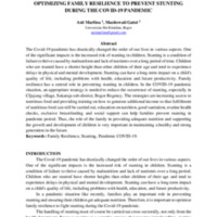 OPTIMIZING FAMILY RESILIENCE TO PREVENT STUNTING DURING THE COVID-19 PANDEMIC.pdf