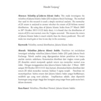 VOLATILITY OF JAKARTA ISLAMIC INDEX.pdf