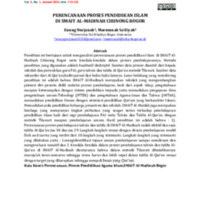 PERENCANAAN PROSES PENDIDIKAN ISLAM DI SMAIT AL-MADINAH CIBINONG BOGOR.pdf