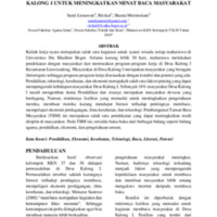 PEMBANGUNAN TAMAN BACA MASYARAKAT DI RW 03 DESA KALONG 1 UNTUK MENINGKATKAN MINAT BACA MASYARAKAT.pdf