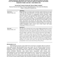 PERBANDINGAN AKURASI CAPM DAN APT MENGGUNAKAN UJI MAD DALAM MEMPREDIKSI RETURN SAHAM FARMASI TERDAFTAR DI BEI PERIODE FEBRUARI 2020-DESEMBER 2022.pdf