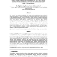 Pola Komunikasi Interpersonal Antara Guru Dengan Murid Berkebutuhan Khusus Di SMP Inklusi Sada Ibu.pdf