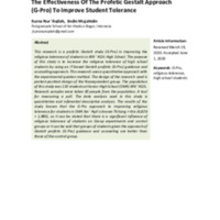 The Effectiveness Of The Profetic Gestalt Approach (G-Pro) To Improve Student Tolerance.pdf