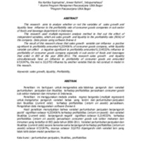 Pengaruh Pertumbuhan Penjualan Dan Likuiditas Terhadap Profitabilitas (Pada Perusahaan Consumer Goods yang Terdaftar Pada BEI Tahun 2006-2011).pdf