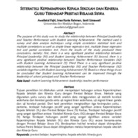 Seterategi Kepemimpinan Kepala Sekolah Dan Kinerja Guru Terhadap Prestasi Belajar Siswa.pdf