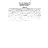 Implementasi Sistem Evaluasi Manajemen Mutu Pendidikan Islam Melalui Swot Balanced Scorecard (BSC) di Ponpes Al Minhaj Bogor.pdf
