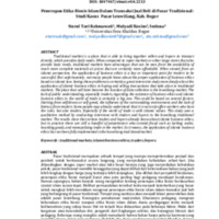 Penerapan Etika Bisnis Islam Dalam Transaksi Jual Beli di Pasar Tradisional (Studi Kasus Pasar Leuwiliang, Kab. Bogor).pdf