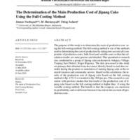 The Determination of the Main Production Cost of Jipang Cake Using the Full Costing Method.pdf