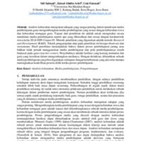 ANALISIS KEBUTUHAN MEDIA PEMBELAJARAN KELAS III DI SDN CIAPUS 05.pdf