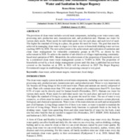 Analysis of the Availability and Sustainable Management of Clean Water and Sanitation in Bogor Regency.pdf