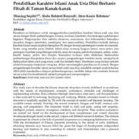 Pendidikan Karakter Islami Anak Usia Dini Berbasis Fitrah di Taman Kanak-kanak.pdf