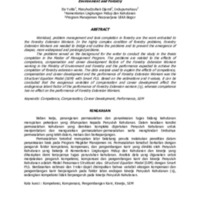 The Performance of Forestry Extension Functional Officials in the Ministry of Environment and Forestry.pdf