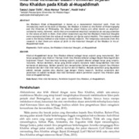 Nilai-nilai Keimanan dalam Pemikiran Sejarah Ibnu Khaldun pada Kitab al-Muqaddimah.pdf
