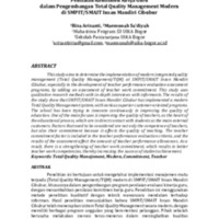 Penilaian Komitmen Kerja Guru Dalam Pengembangan Total Quality Management Modern di SMPIT SMAIT Insan Mandiri Cibubur.pdf