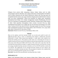 Efektivitas Metode Pembelajaran Snowball Throwing Dalam Meningkatkan Hasil Belajar Bahasa Arab Kelas Iv Di Mi Lebakwangi.pdf