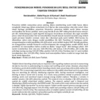 PENGEMBANGAN MODUL PENDIDIKAN LIFE SKILL UNTUK SANTRI TAHFIZH TINGKAT SMP.pdf
