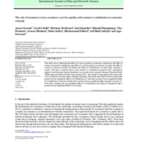 The role of customer e-trust, customer e-service quality and customer e-satisfaction on customer e-loyalty.pdf