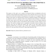 ANALYSIS OF FINANCIAL DISTRESS USING THE ZMIJEWSKI (X-SCORE) METHOD.pdf